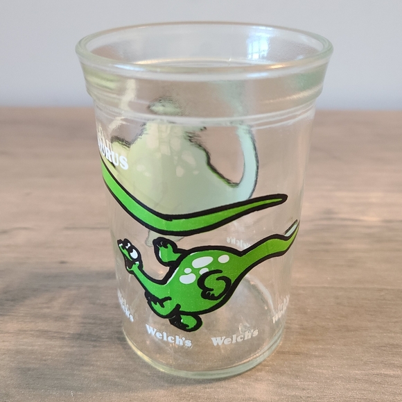 Brontosaurus Dinosaur Glass - Vintage Welch's Jar - Picture 3 of 4
